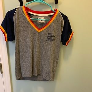 Cropped lollapalooza tshirt. Size small
